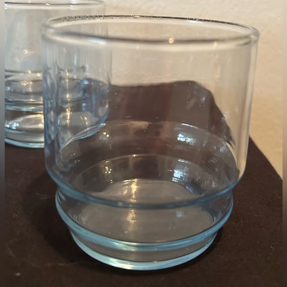 Set of 6 Rosenthal Studio Line Whiskey/old fashion/lowball glasses. Blue tint. - Picture 5 of 9